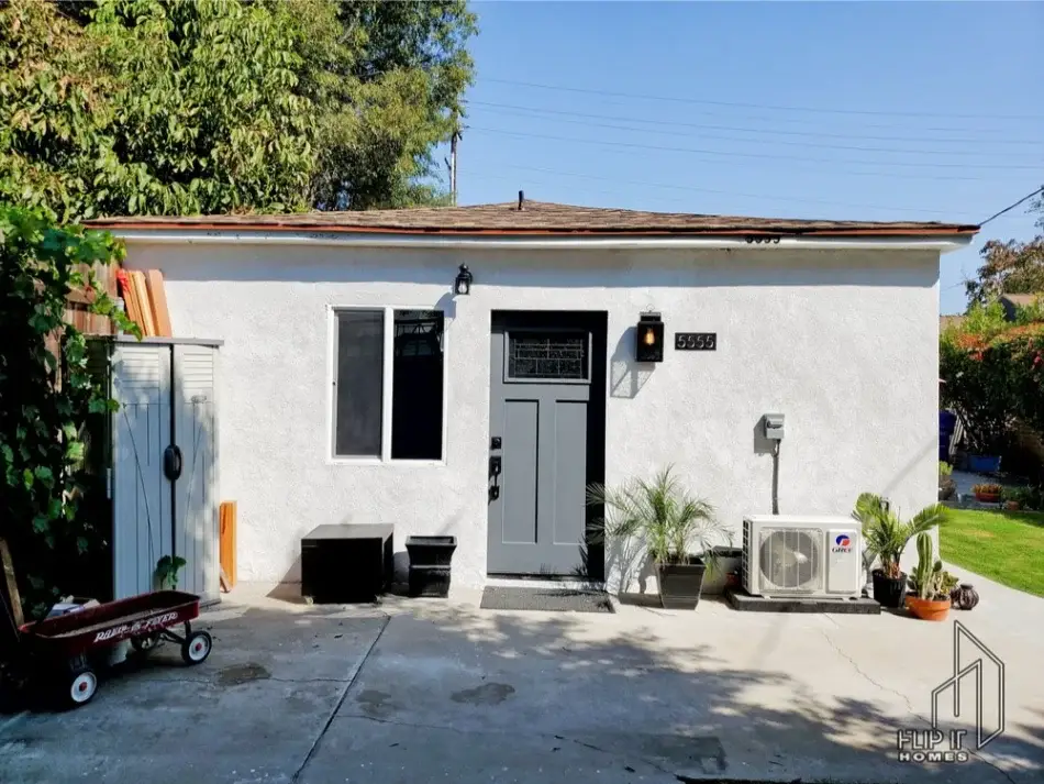 Studio Layout ADU Garage Conversion in North Hollywood, CA